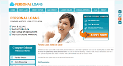 Desktop Screenshot of personal-loans.com