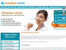 Tablet Screenshot of personal-loans.com